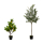 Kunstpflanze Baum Zitrone / Olive 90 - 180cm künstliche Bäume Kunstbaum Olivenbaum Zitronenbaum